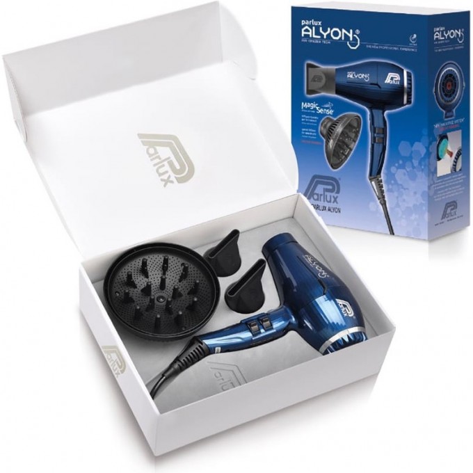Набор фен Parlux Alyon Night Blue + Diffuser MS Set-0901-AlyonNB