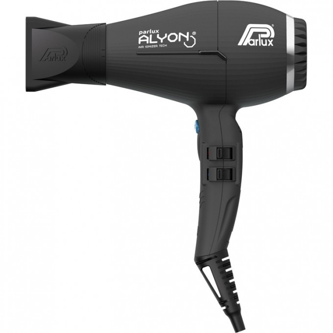 Профессиональный фен 2250 Вт Parlux Alyon Ionic матовый чёрный 0901-Alyon Matt Black