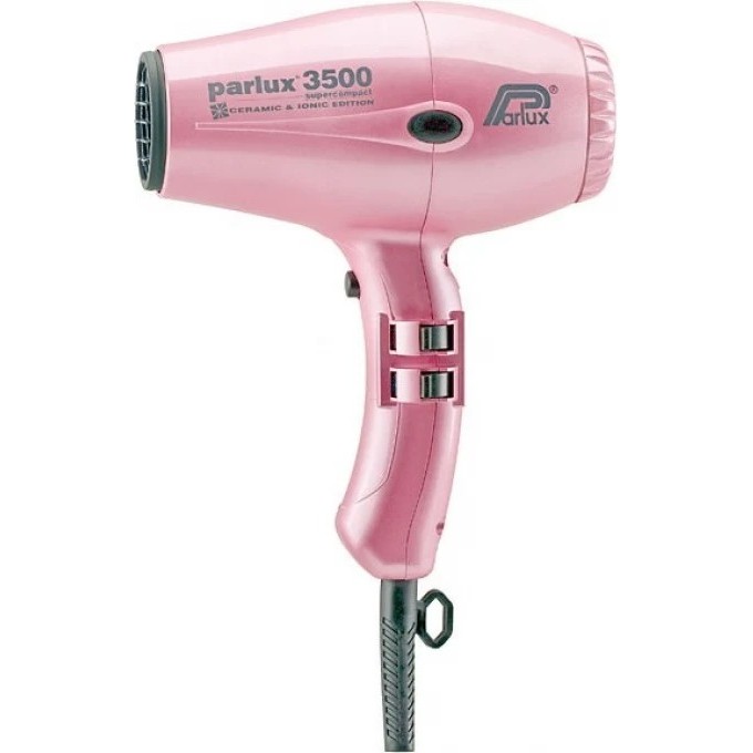 Профессиональный фен Parlux 3500 Ionic Super Compact Ceramic 2000 Ватт Розовый 0901-3500 ion pink
