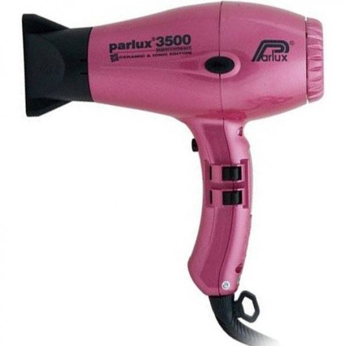 Профессиональный фен Parlux 3500 Ionic Super Compact Ceramic 2000 Ватт Розовый 0901-3500 pink