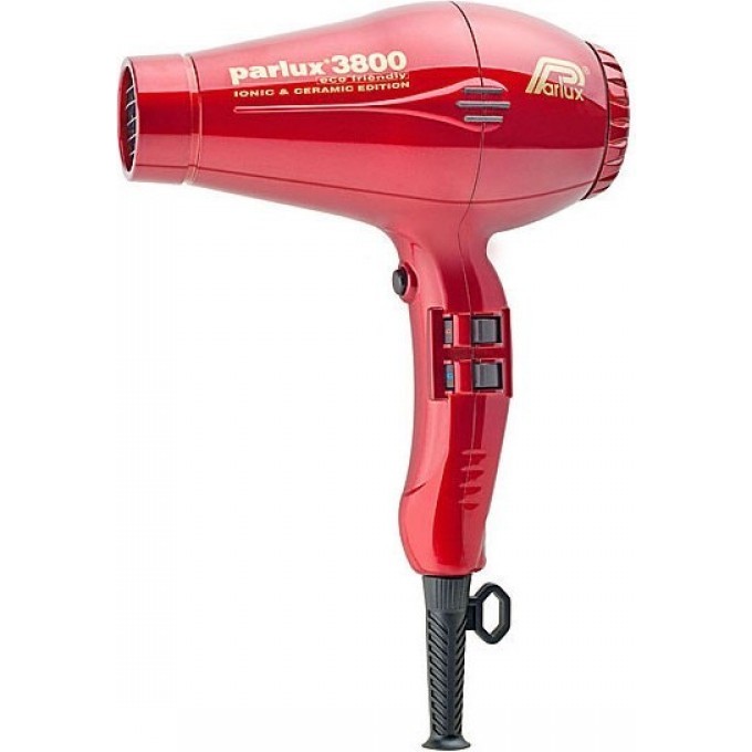 Профессиональный фен Parlux 3800 Eco Friendly Ion Ceramic Pro 2100 Ватт Красный 0901-3800 red